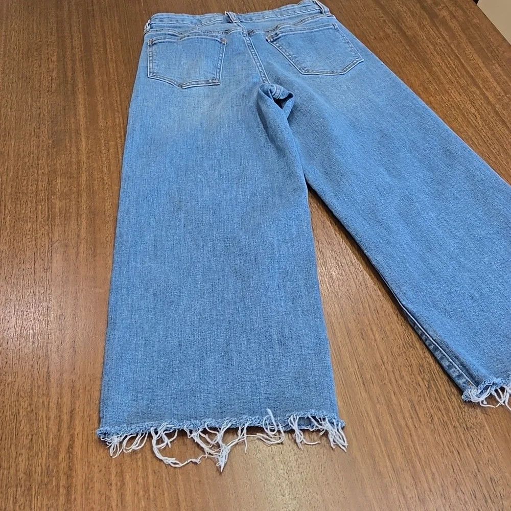 Oat New York Wide Leg Crop Jean - Picture 11 of 13